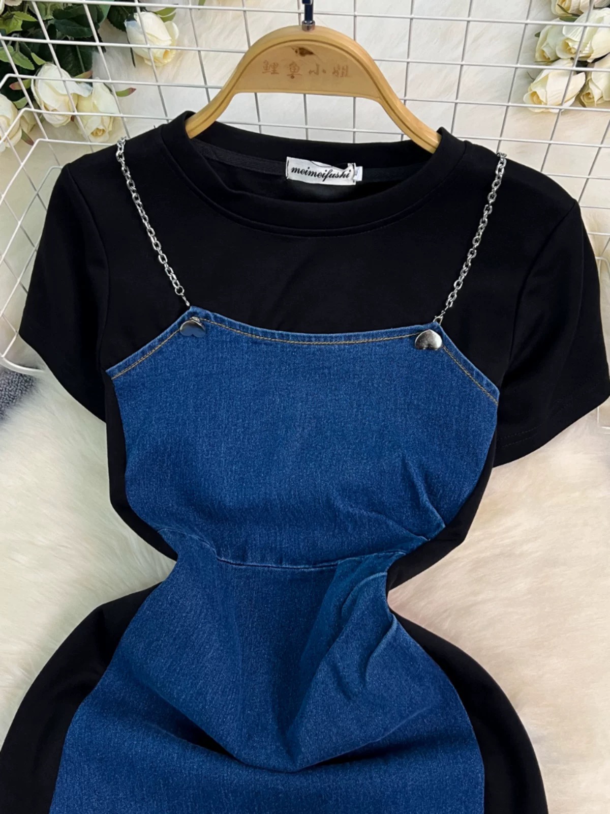 Reminder denim dress DBC56 images